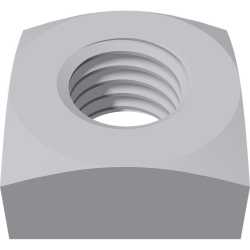 Mutter Vierkant Edelstahl M10 