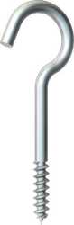 Deckenhaken mit Holzschraubengewinde 3,9x60mm St G 