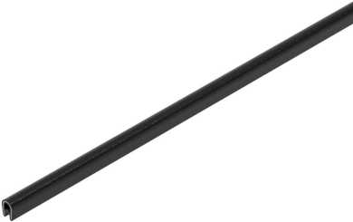 KSB/2-F Kantenschutzband für Bleche PVC schwarz 0,75-2mm 10m Rolle 