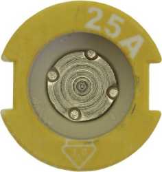 Passeinsatz für Sicherung Niederspannung 25 A AC 500 V D2 IEC 