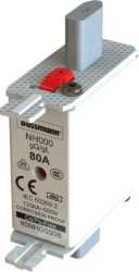 Sicherungseinsatz Niederspannung 10 A AC 500 V NH000 gL/gG IEC 