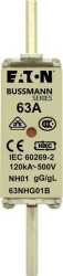 Sicherungseinsatz Niederspannung 63 A AC 500 V NH01 gL/gG IEC 