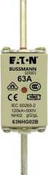 Sicherungseinsatz Niederspannung 63 A AC 500 V NH02 gL/gG IEC 