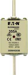 Sicherungseinsatz Niederspannung 355 A AC 500 V NH03 gL/gG IEC 