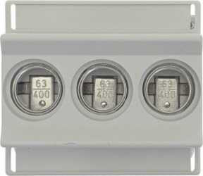 Sicherungsunterteil Niederspannung 63 A AC 400 V D02 3-polig IEC DIN 