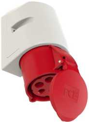 Wandsteckdose 32A 5p 6h IP44 