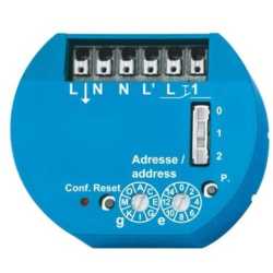 Powerline Aktor 1 Kanal mit Sensoreingang 230 V 