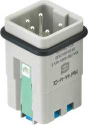 Kontakteinsatz Han A Han-Quick Lock Anschluss Kontaktanzahl 4 1 Stift 