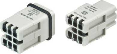 Kontakteinsatz Han D Han-Quick Lock Anschluss Kontaktanzahl 8 Stift 