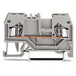 2-Leiter-Durchgangsklemme 0.08 - 1.5 mm² schwarz 
