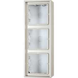 Aufputz-Kappe 3fach integrierte flammwidrige Bodenplatte angeformter R 