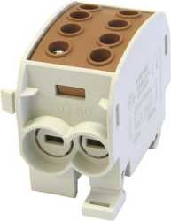 Hauptleitungsklemme BGV A2 70mm² 1-polig braun 