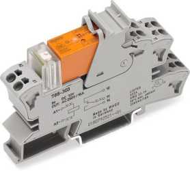 Stecksockel mit Relais und Statusanzeige je 1 Wechsler 1 u DC 24 V 