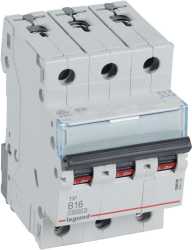 LS-Schutzschalter 3-polig 10kA B-Char 16A 3TE 
