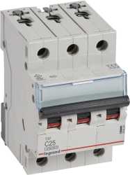 LS-Schutzschalter 3-polig 10kA C-Char 25A 3TE 
