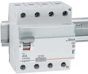 FI-Schutzschalter  40A 4-polig 30mA Typ A 