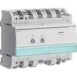 Bus Strangversorgung mit Relais REG lichtgrau / grau 