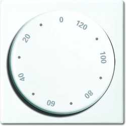 Abdeckung für Zeitschaltuhr 120 Min. alpinweiß 