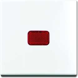 Abdeckung für Kontroll-Wechselschalter alpinweiß 