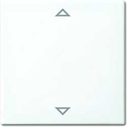 Bedienelement für Busch-Jalousie-Einsatz alpinweiß 