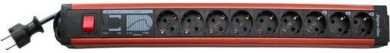 Tischverteiler Supraline 9-fach mit Schalter ÜSS Netzfilter 3,7m 