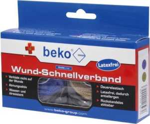 Wund-Schnellverband Box 2 Rollen 25mm á 6,5m beige/blau 