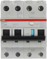 FI/LS Typ A 3+N-polig Charakteristik B Bemessungsstrom 16A 30mA 6kA 