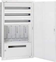 UP-Zählerverteiler Burgenland 3ZP/3NZR/SK1 IP40 bestückt und hauptverdrahtet 