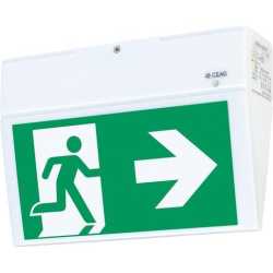 LED Sicherheitsleuchte EURO X LED AT einseitig Erkennungsweite 20 m 