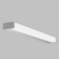 Spiegelleuchte 18 W 2000 lm Aluminium 