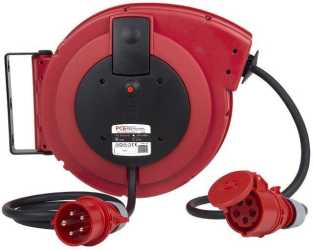 Kabelaufroller 400 V 15 M 5G2,5 
