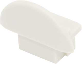 Berlin Endkappe grau ohne Kabelauslass / Berlin XL 