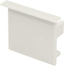 Lokom Endkappe grau ohne Kabelauslass / Lokom 