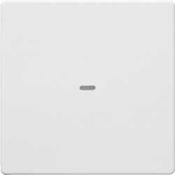 Abdeckung für Tastsensor-Modul 1-fach mit Linse Q.1/Q.3 polarweiß samt 