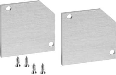 CATania Angolo 3030 Endkappen 2 Stück inkl. 4 Schrauben 