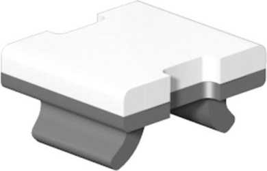 Dekafix Klemmenmarkierung 5 x 5 mm weiß 