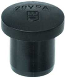 Verschlussstopfen JWJ-DM20-VPA M20 Polyamid RAL 9005 schwarz 