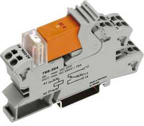 Relaismodul DC 12 V 2 Wechsler 8 A grau 