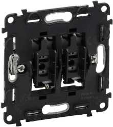 Doppelwechselschalter Einsatz Beleuchtbar Valena 