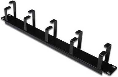 Rangierpanel 1 HE 5 Bunde 19 Zoll schwarz 