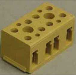 Ein- und mehrpolige Klemmleiste BK 4 CRN 