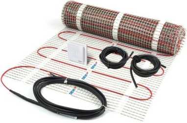 Mat Dünnbett Heizmatte Set mit WLAN-Thermostat DEVIreg Smart 0,5 x 4 m 300W 