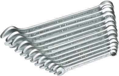 Ringmaulschlüssetsatz 17-teilig 6 bis 22 mm 