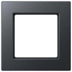 Rahmen 1-fach bruchsicher anthrazit Serie A 