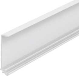 Trennwand halogenfrei für GKH 70 x 2000 PC/ABS reinweiß 9010 