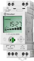 Dämmerungsschalter Schaltuhr Reiheneinb. 35mm 1p 16A inkl. AP Lichtsensor 011.02 