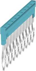 Querverbinder 10-polig Z-Reihe für Klemmen blau 