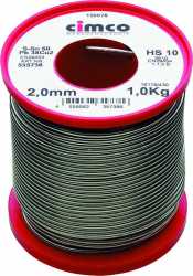 Elektroniklot 2,0mm 500g DIN EN 29453 Einwegspule 