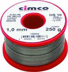 Elektroniklot 1,5mm 500g DIN EN 29453 Einwegspule 