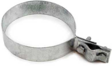 Regenrohrschelle 120mm feuerverzinkt 